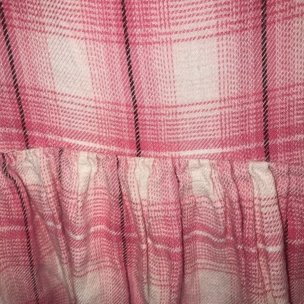 Gap Pink Plaid Dress